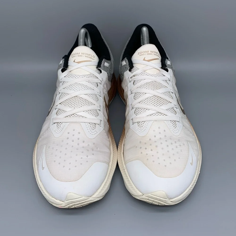 Nike Winflo 8 PRM‎ Sail White Copper Running Shoes DA3056-101 Women's Sz 9.5